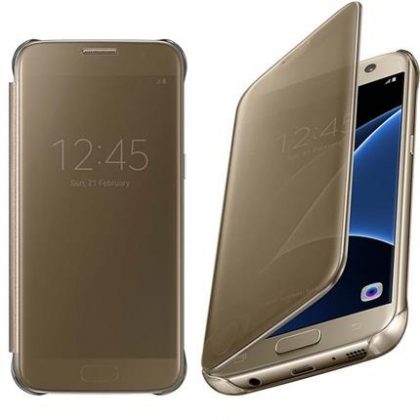 bao da clear view samsung galaxy s7 edge chinh hang 10 420x420 - Bao da Samsung Galaxy S7 edge clear view silicon