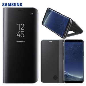 original carrying case samsung g950 galaxy s8 efzg950cbe clear view standing cover black 300x300 - Bao da Clear View Stand Cover Galaxy S8