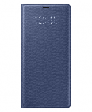 Bao da LED View cover Samsung Galaxy Note 8 Deep Blue xanh ngọc 1 300x366 - Ốp viền Samsung S5 bo tròn chỉ vàng