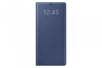 Bao da LED View cover Samsung Galaxy Note 8 Deep Blue xanh ngọc 1 420x280 - Bao da LED View cover Samsung Note 8 xanh ngọc