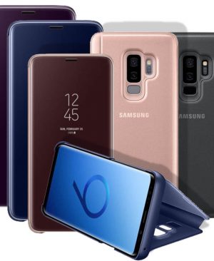 Bao da Samsung S9 Plus Clear View standing cover chính hãng full mau 300x366 - Bao da samsung galaxy S6 S view cover
