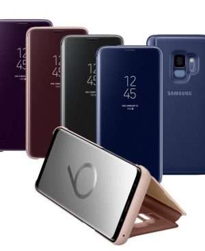 bao da Clear View Standing Cover Samsung Galaxy S9 full mau 1 300x366 - Bao da Clear View Standing Cover Samsung Galaxy Note 8 chính hãng Vàng Gold
