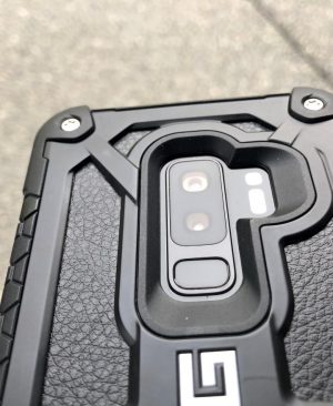 uag s9 4 300x366 - Bao da Leather View Cover Case đen Samsung Note 9 chính hãng
