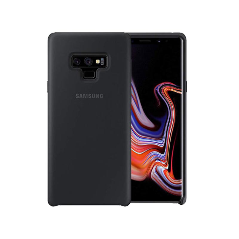 Ốp lưng Silicone Cover Case Samsung Galaxy Note 9 đen Black chính hãng 1 - Ốp lưng Silicone Cover Case Samsung Galaxy Note 9 đen chính hãng