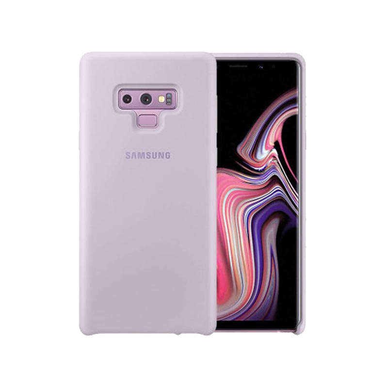 Ốp lưng Silicone Cover Case Samsung Galaxy Note 9 tím Lavender 1 - Ốp lưng Silicone Cover Case Samsung Galaxy Note 9 tím Lavender