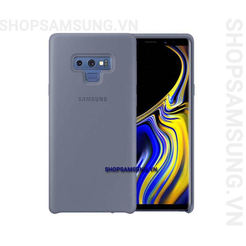 Ốp lưng Silicone Cover Case Samsung Galaxy Note 9 xanh Blue chính hãng 1 - Ốp lưng Silicone Cover Case Samsung Galaxy Note 9 xanh Blue chính hãng