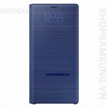Bao da LED View Cover Case Samsung Galaxy Note 9 xanh Blue chính hãng 2 - Bao da LED View Cover Case Samsung Galaxy Note 9 xanh Blue chính hãng