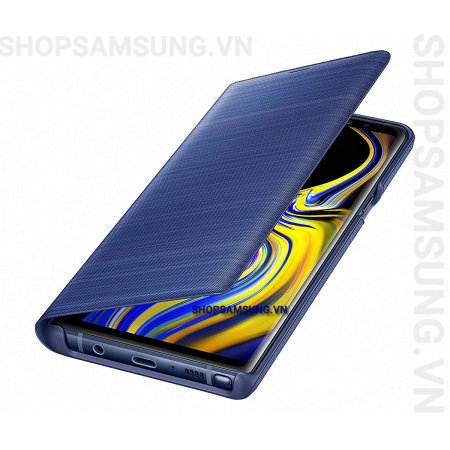 Bao da LED View Cover Case Samsung Galaxy Note 9 xanh Blue chính hãng 4 - Bao da LED View Cover Case Samsung Galaxy Note 9 xanh Blue chính hãng