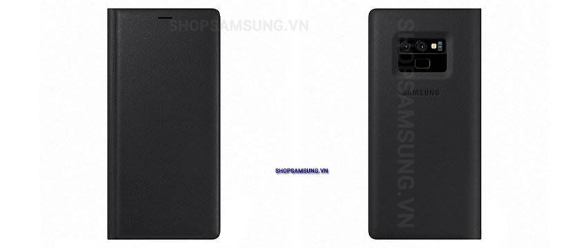 Bao da Leather View Cover Case đen Samsung Note 9 chính hãng 4 - Bao da Leather View Cover Case đen Samsung Note 9 chính hãng