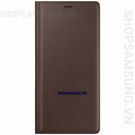 Bao da Leather View Cover Case nâu brown Samsung Note 9 chính hãng 4 - Bao da Leather View Cover Case nâu brown Samsung Note 9 chính hãng