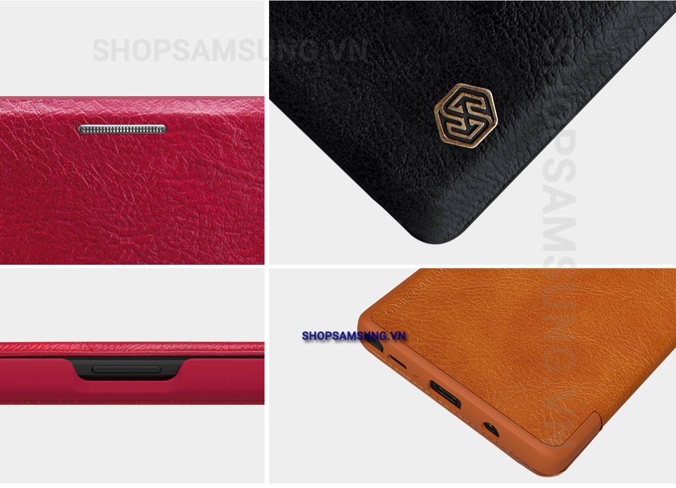 Bao da Nillkin Qin leather case Samsung Galaxy Note 9 11 - Bao da Nillkin Qin leather case Samsung Galaxy Note 9