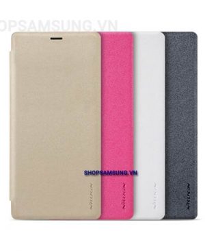 Samsung Galaxy Note 9 Nillkin Sparkle Leather Case 1 300x366 - Ốp lưng Clear cover Samsung S7 Edge