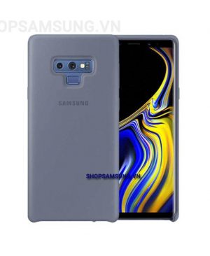 Ốp lưng Silicone Cover Case Samsung Galaxy Note 9 xanh Blue chính hãng 1 300x366 - Bao da Clear View Standing Case Samsung Galaxy Note 9 tím Lavender